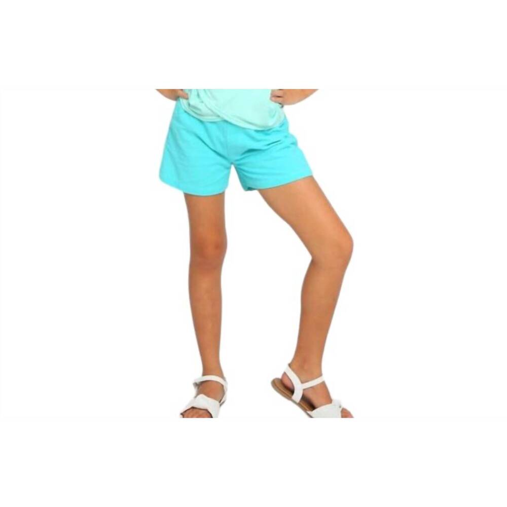 NEW JOYOUS & FREE girl's bree tee in lagoon